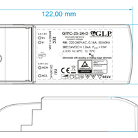LED-Netzteil dimmbar 12V 25W 2.08A geeignet für 12V LED-Beleuchtung