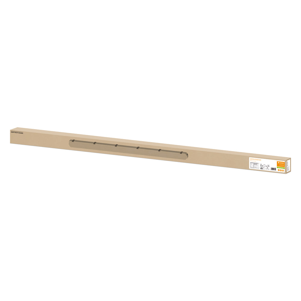 LED waterproof mounting batten, moisture-resistant housing for 1x150cm LED tube, durable performance