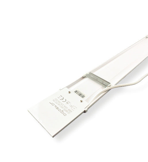 Spectrum LED-Lichtleiste 60cm, 18W 230V, 3000K warmweiß, 2100 Lumen, 120° Abstrahlwinkel, IP20 Weißes Gehäuse