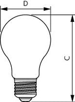 Philips CorePro LED Lampe 4.3W 40W Ersatz E27 A60 2700K klar 470 Lumen nicht dimmbar