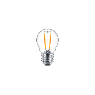 Philips CorePro LED Luster 4.3W E27 2700K Warm White Clear Bulb 470 lumens Non-Dimmable