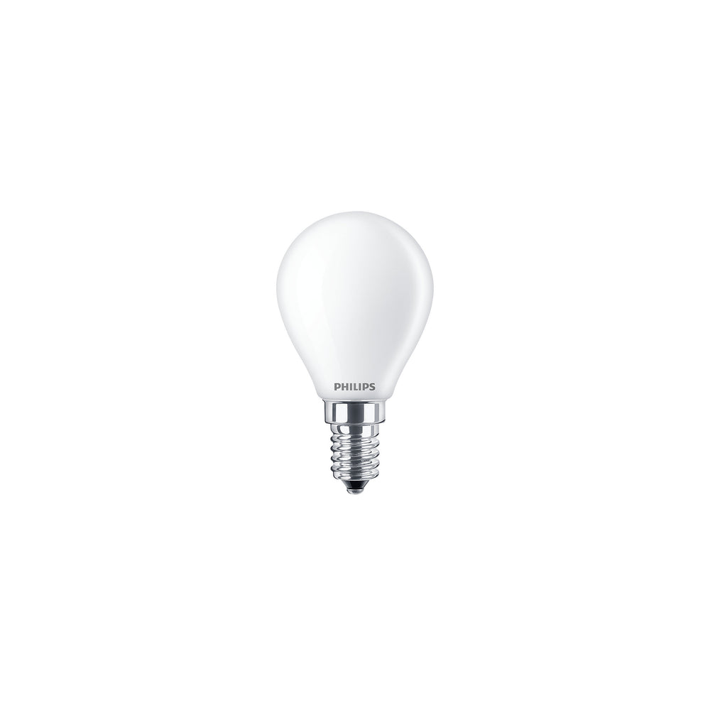 Philips CorePro LEDLuster P45 E14 2.2W 2700K 250 lumens non-dimmable matte bulb warm white