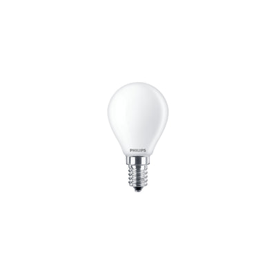 Philips CorePro LEDLuster P45 E14 2.2W 2700K 250 lumens non-dimmable matte bulb warm white