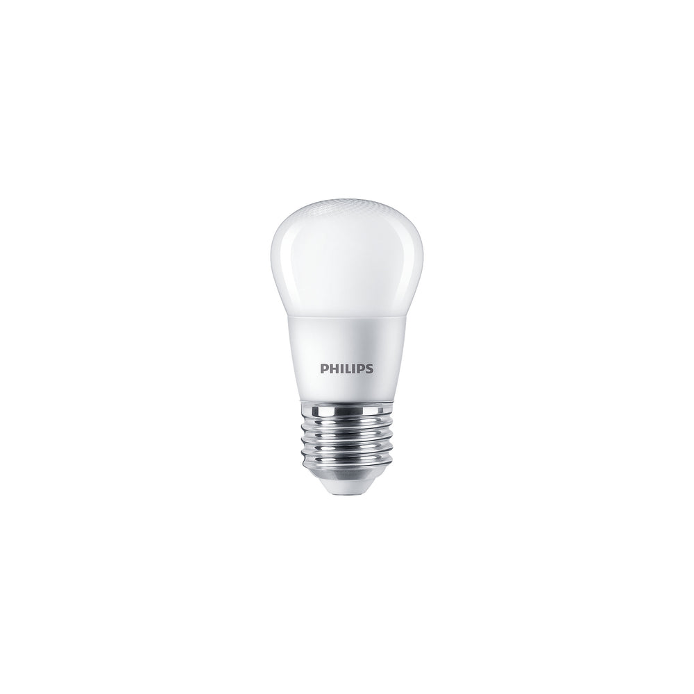 Philips Corepro LED Lustre P45 E27 5W 2700K Warm White 470 lumens non dimmable matte bulb