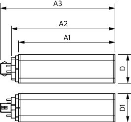 Philips CorePro LED PLT HF 18.5W GX24q-4 3000K 2100 Lumen 120° Abstrahlwinkel nicht dimmbare Retrofit-Lampe