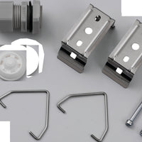 Ledvance Feuchtraum LED-Leuchte 1500mm 46W 3000K 5750 Lumen IP65 IK08 Grau Aufputz- oder Pendelmontage