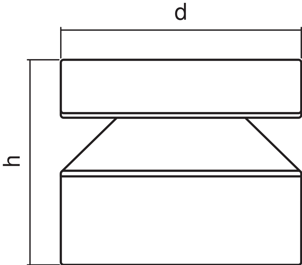 Ledvance ENDURA Style Cylinder LED Deckenleuchte für Außen 6W 3000K IP44 Edelstahl