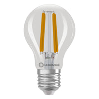 Ledvance LED Classic A E27 bulb 2.2W 2700K dimmable 470 lumens clear glass 40W equivalent warm white