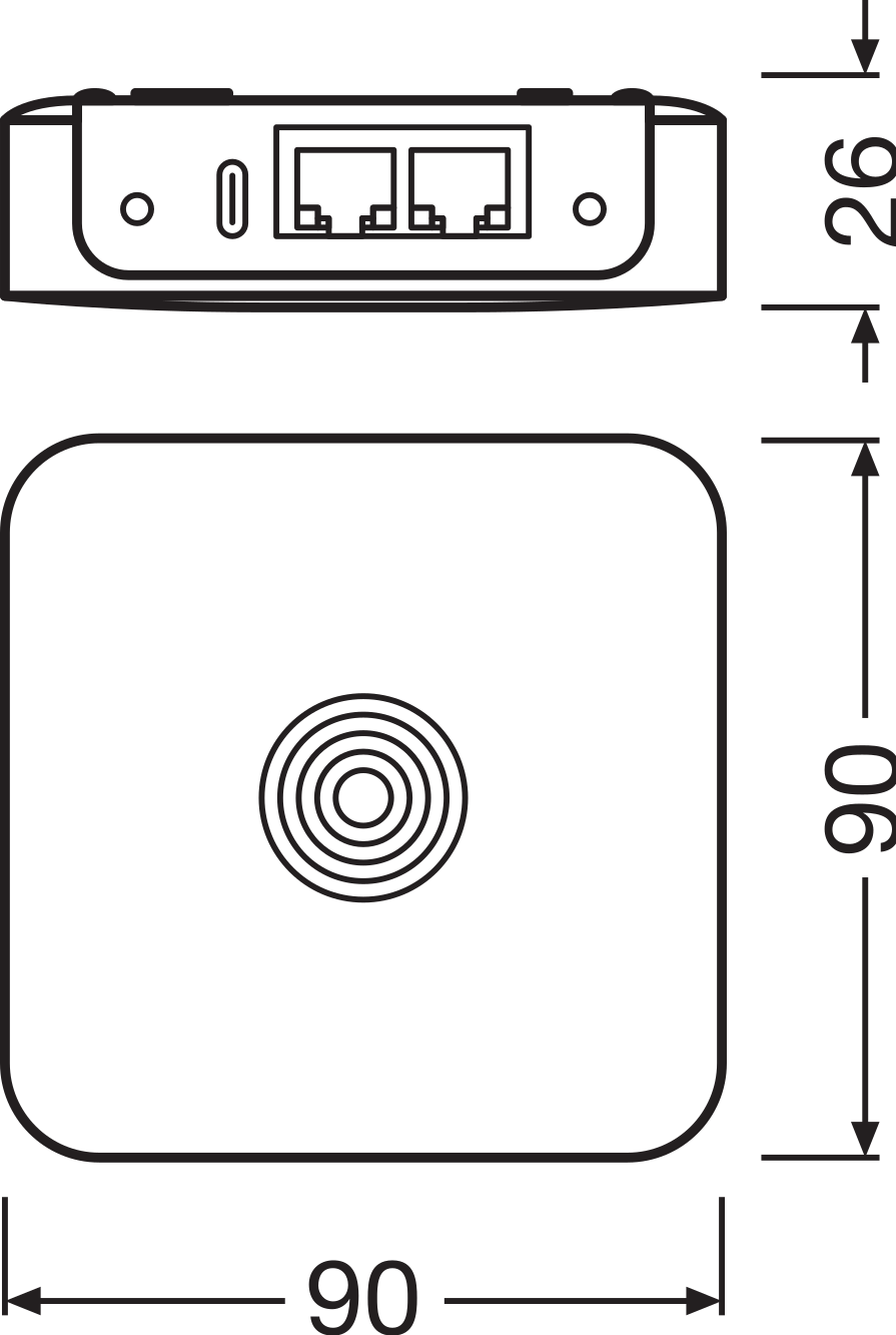Ledvance LED control system component Zigbee smart lighting module for seamless integration