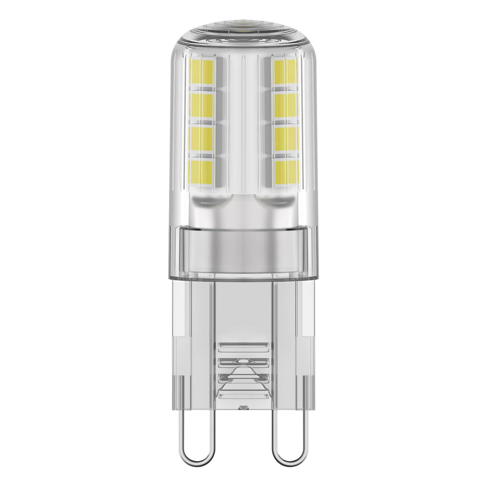 Ledvance LED G9 Pin Bulb 2.6W 4000K Clear 320 lumens 220-240V 300° Non Dimmable Cool White