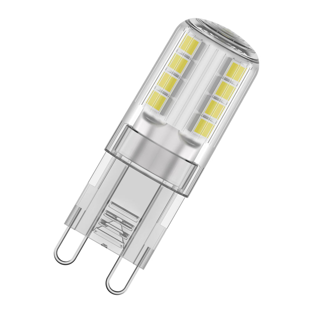 Ledvance LED G9 Pin Bulb 2.6W 4000K Clear 320 lumens 220-240V 300° Non Dimmable Cool White
