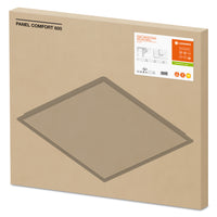 Ledvance LED Panel Comfort 28W 4000K Aluminium Weiß, schlanke Deckenbeleuchtung für Büros und Wohnräume