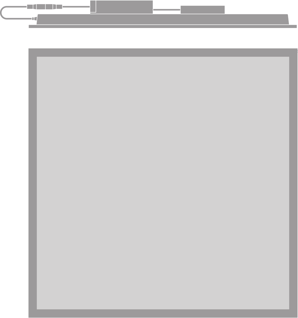 Ledvance LED Panel Comfort 600 Einbau 28W Power Select 3000K UGR<19 Weiß 595x595mm IP40 Deckenleuchte