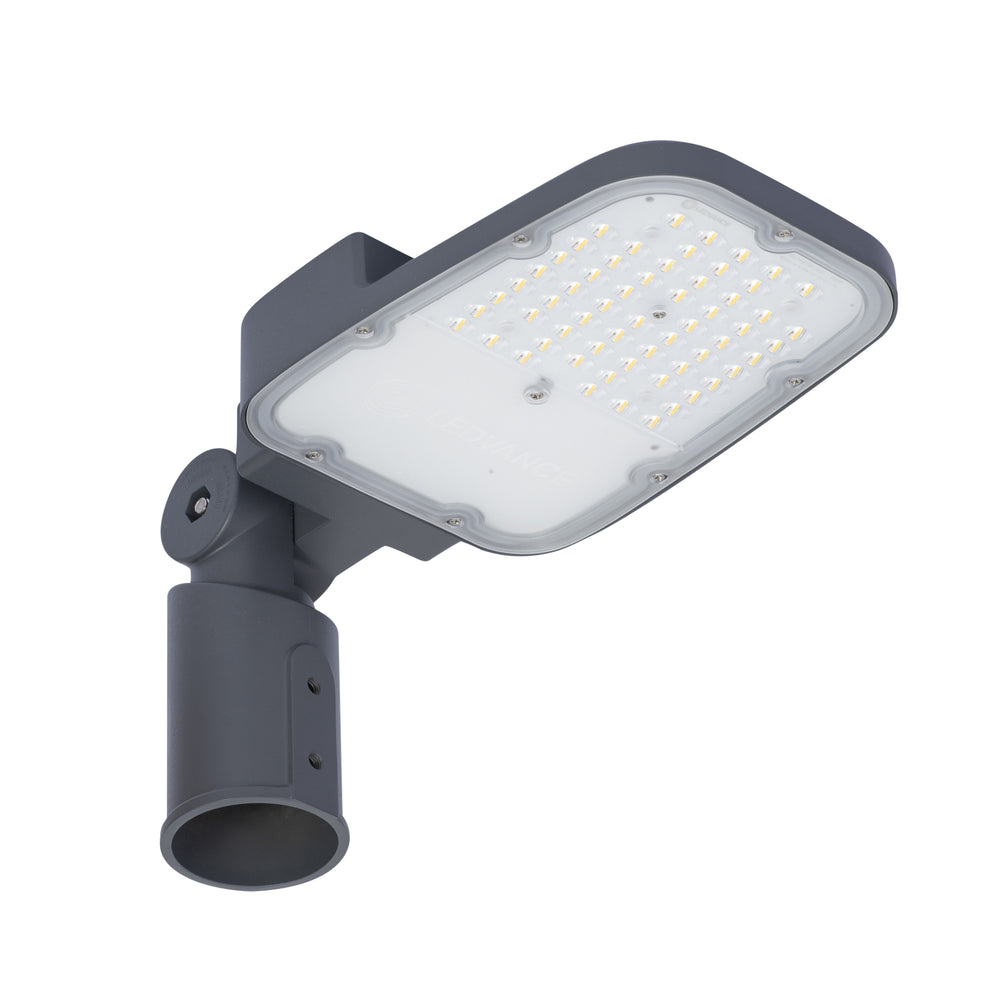 Ledvance LED streetlight 30W 6500K 4050 lumens IP66 IK08 Gray, aluminum body, pole mount outdoor lighting