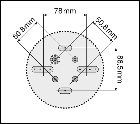 Ledvance LED surface flat round ceiling wall light 19W 2660 lumens 3000K 4000K IP54 IK08 White