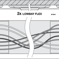 Ledvance LOW BAY FLEX 1500 P LED 73W 11600 Lumen 4000K hocheffiziente Industriebeleuchtung