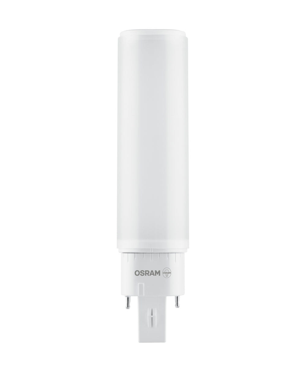 Ledvance OSRAM DULUX LED G24Q-2 7W 4000K cool white retrofit lamp, 770 lumens, IP20, 220-240V, rotatable base