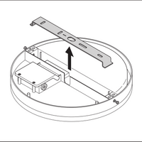 Ledvance Surface LED Compact 24W 4000K IP65 IK10 Decken- und Wandleuchte Weiß 1920 Lumen