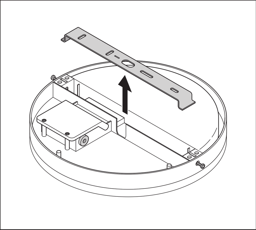 Ledvance Surface LED Compact 24W 4000K IP65 IK10 Decken- und Wandleuchte Weiß 1920 Lumen