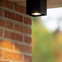 Lucide LEEDS Außen-LED-Deckenleuchte 1x9W 2700K IP54 Schwarz