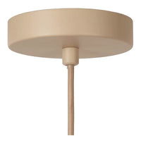 Lucide CORINA LED pendant lamp Ø50cm, E27, dimmable, 40W, 230V, adjustable height, cream modern design