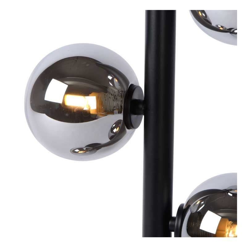 Lucide Tycho Deckenleuchte Ø25cm 4xG9 Schwarz mit 220-240V Eingang