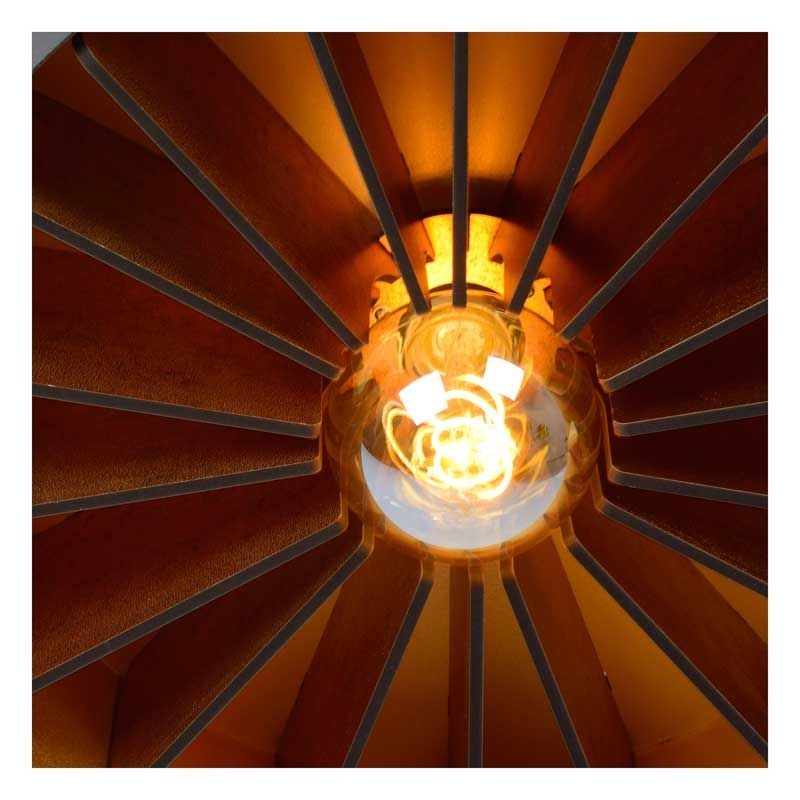 Lucide ZIDANE LED Deckenleuchte Schwarz Ø40cm 1xE27 IP20 moderne Metallleuchte