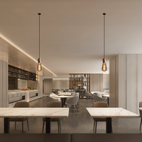 Philips LED Lampe E27 A60 4W 1800K Amber Glas 250 Lumen dimmbar dekoratives Licht