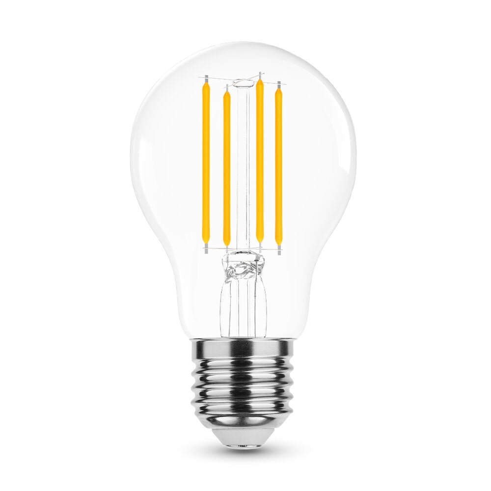 Modee led filament lamp e27 8w 4000k clear white light