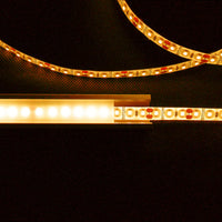 Modee LED Strip DC12V 9.6W/m 120LED/m 1080 lumens IP20 2700K 8mm Single Color Copper 5m Roll