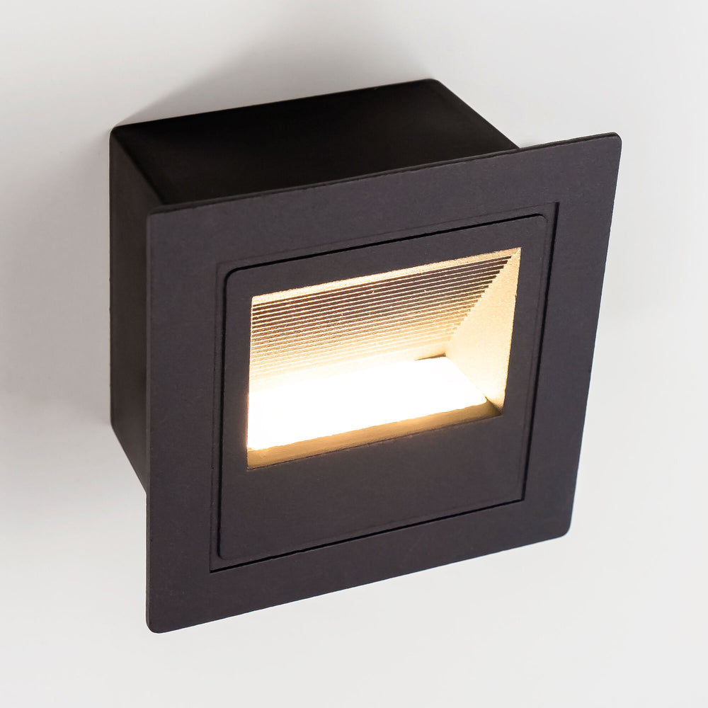 Modee LED stair light, 5W 390 lumens, 4000K Neutral White, IP65, 84x50x84mm compact design