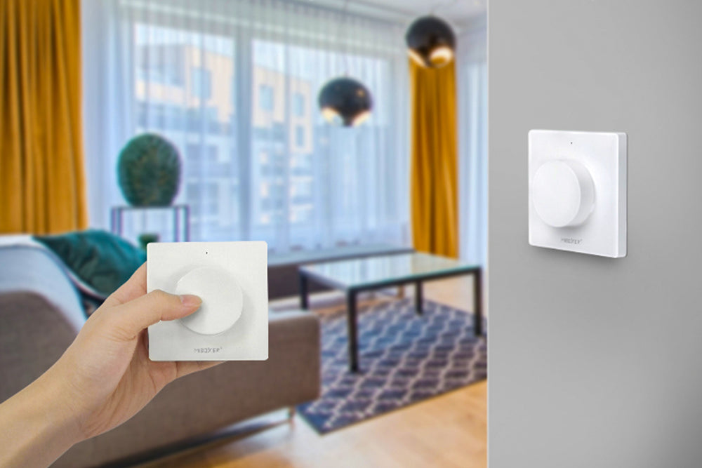 Tsong kabelloser CCT-Dimmer Wandsteuerung schwarz 220-240V AC kompatibel