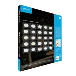 Modee LED ceiling light round Black 22W 3000 lumens 4000K D420x28mm