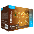 Modee LED Christmas decoration 110LED 3m warm white with adapter IP44 indoor outdoor string light