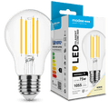 Modee LED Filament Bulb A60 8W E27 4000K 1055 lumens 360° Dimmable Glass IP20