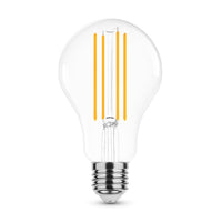 Modee LED Filament Globe A70 15W E27 2700K 2000 Lumen 360° dimmbare Glaslampe IP20