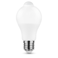 Modee LED Smart Globe A60 8.8W E27 4000K 806 lumens PIR Sensor bulb 200° beam IP20