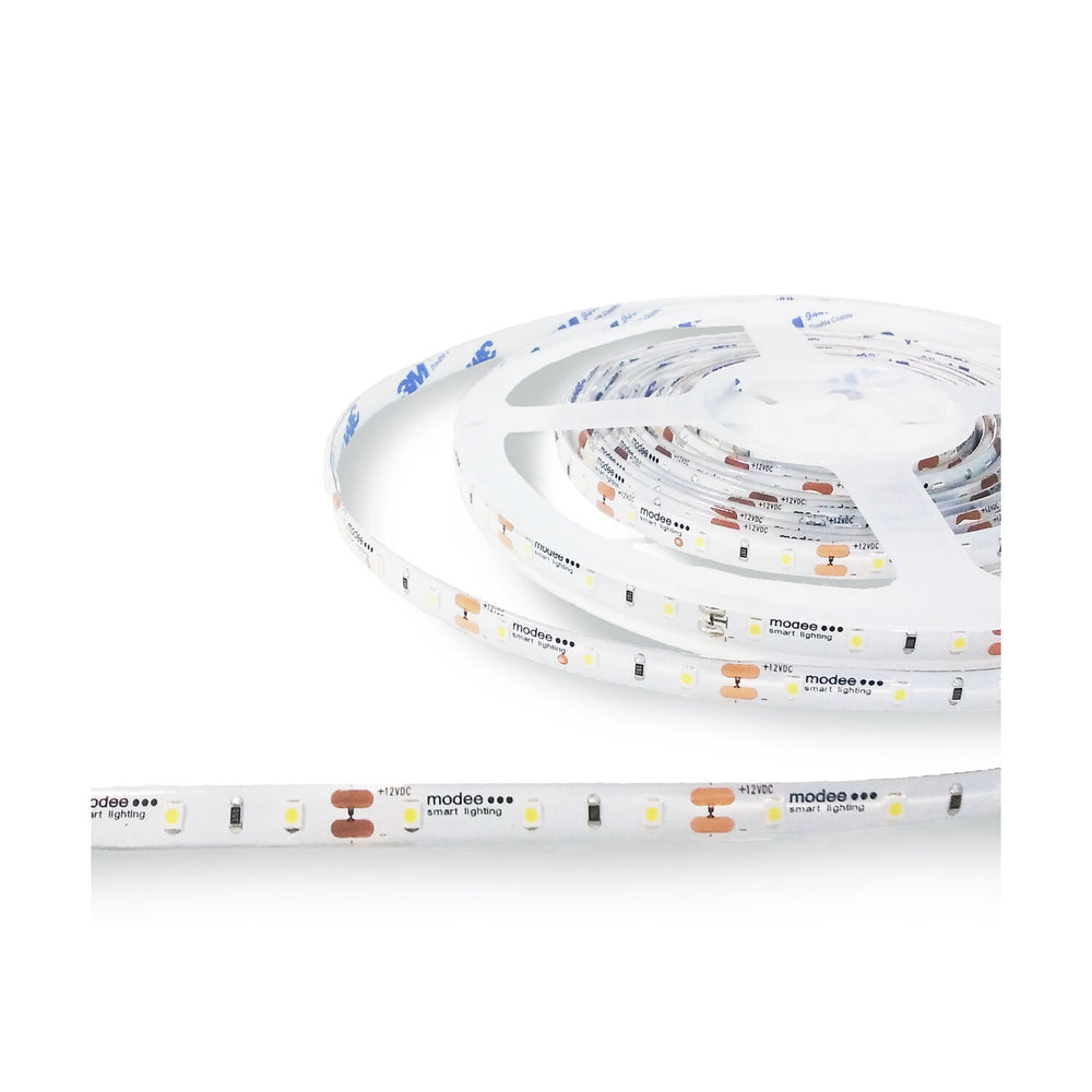 Modee LED strip silicone 12V 4.8W/m 60LED/m 540 lumens/m IP65 6000K CRI 90 5m roll