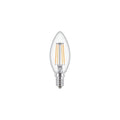 Philips CorePro LED Candle E14 4.3W 2700K Clear B35 470 lumens non-dimmable warm white bulb