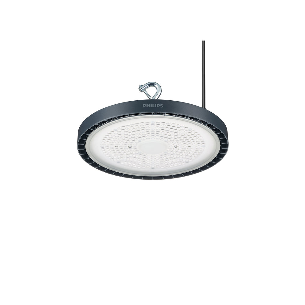Philips CoreLine Highbay Gen5 LED Highbay Light 126W 20000 lumens 4000K IP65 IK08 Gray Narrow Beam