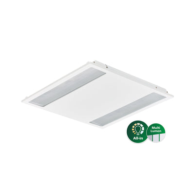 Philips CoreLine RC136B LED Panelleuchte 31W 4000K 3100-4300 Lumen DALI dimmbar 597x597mm Weiß IP20/IP44