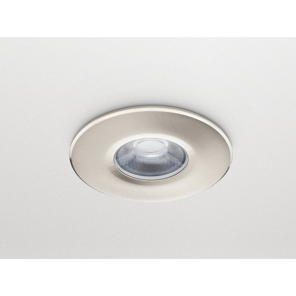 Philips CoreLine Einbaustrahler gen2 LED 12W 1300 Lumen 3000K IP20/IP65 Phasenanschnitt dimmbar Aluminium
