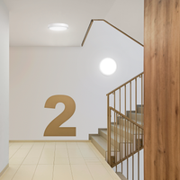 Philips CoreLine Wall-mounted LED light, 12W/20W, 2700K/3000K/4000K, 1200-2000 lumens, IP65 IK10 White