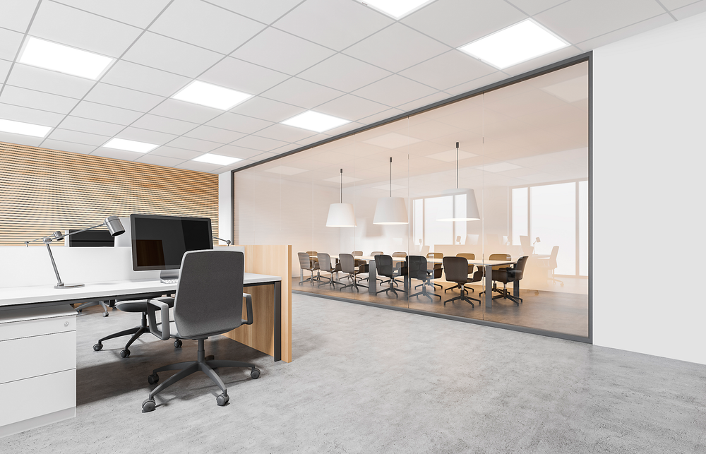 Philips LED-Panelleuchte 595x595mm 22W-31W 3000K-4000K 2900-4300 Lumen DALI dimmbar UGR19 IP20/44 Weiß