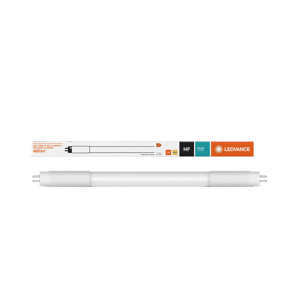 Philips LED Röhre T5 4W 380 Lumen 3000K Warmweiß 29cm Hohe Effizienz ersetzt 8W