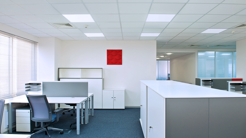 Philips Ledinaire RC065B G5 LED Panel 28W 3000K 4000K 3400 Lumen Weiß 595x595mm UGR19 IP20