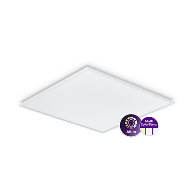 Philips Ledinaire RC065B G5 LED Panel 28W 3000K 4000K 3400 Lumen Weiß 595x595mm UGR19 IP20