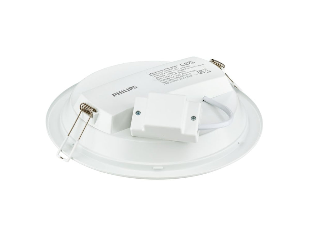 Philips LED-Einbauspot DN065B Metall Weiß 12W 175mm 3000K - IP20