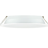 Philips LED-Einbauspot DN065B Metall Weiß 12W 175mm 3000K - IP20