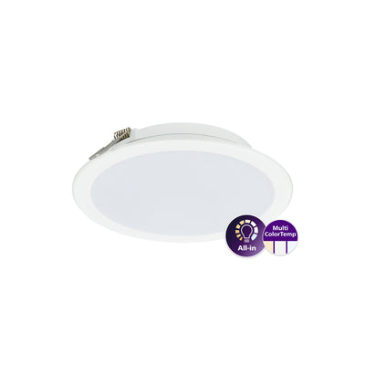 Philips Ledinaire SlimDownlight LED downlight 19W 2000 lumens 3000K 4000K 6500K IP20/44 White Ø225mm